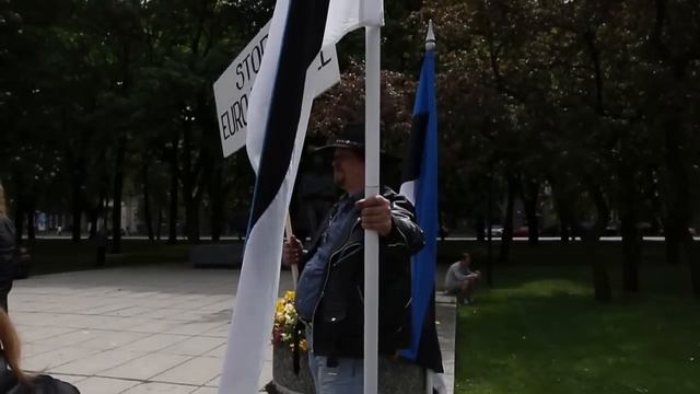 6. June 2015: First anti-immigration protest in Estonia смотреть онлайн
