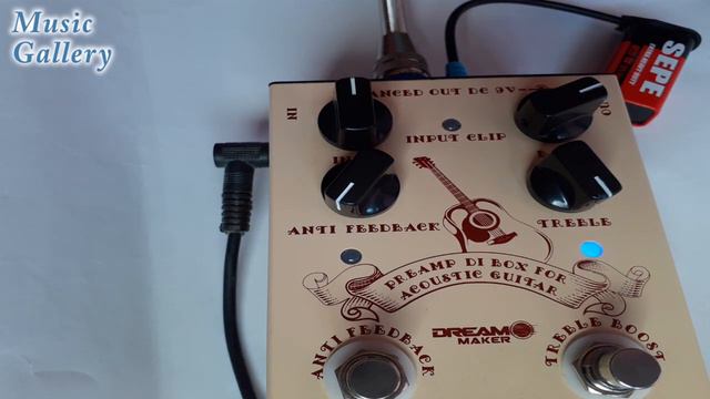 Dream maker Acoustic guitar Pre amp DI Box review || DM - 11 || Nepal смотреть онлайн