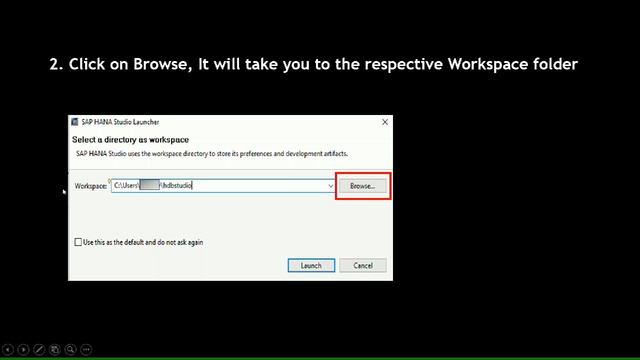 Hana studio metadata/log error on launching the application | SAP HANA Studio Workspace Error смотреть онлайн