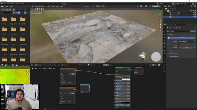 3D BASICS | Displacement Maps Setup in Blender смотреть онлайн