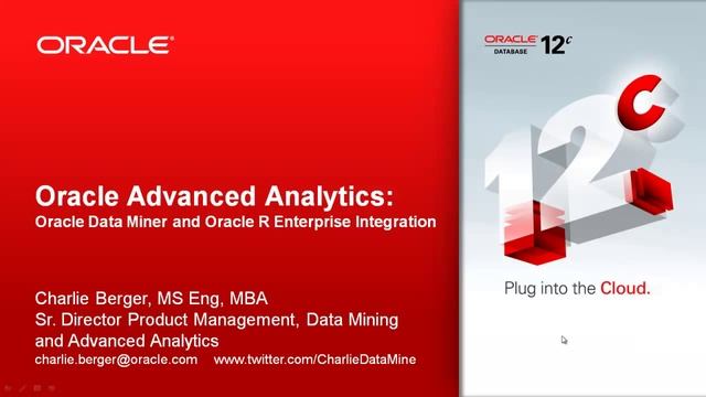 Oracle Data Miner/SQL Developer + R Integration via SQL Query node смотреть онлайн