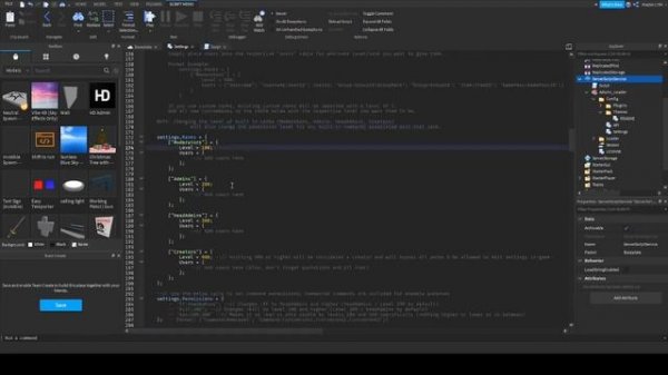 Adonis Admin Setup Roblox estudios tutorial