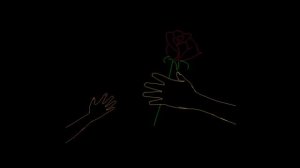 Свадебная лазерная анимация
