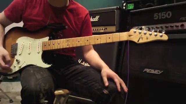 SCHECTER EX-V と TOM ANDERSON CLASSICを弾き比べ смотреть онлайн
