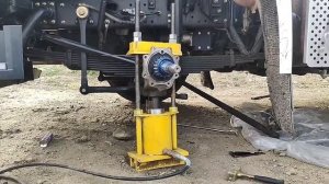 замена шкворней на shacman x3000