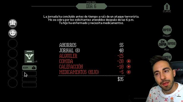 Se te ve LA CROQUETA xD | Papers, Please - #5 смотреть онлайн