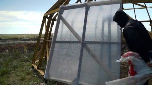 Купольная теплица своими руками. Стратодезический купол. Родовое поместье.