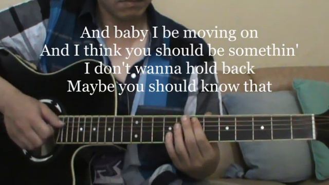 Justin Bieber - Love Yourself (Lyrics + Acoustic Guitar Cover) смотреть онлайн