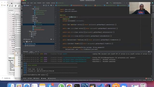 Javafx springboot mysql crud смотреть онлайн