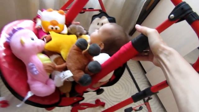 Детские качели Tako HPU 12 божья коровка смотреть онлайн