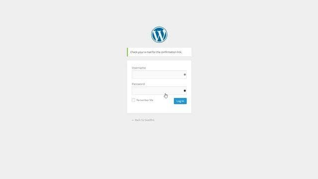 How to reset your password in WordPress смотреть онлайн