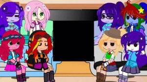 equestria girls react to tiktok (film 1) (sciset) (appledash mlp)