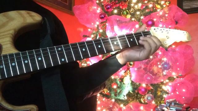 White Christmas-Jazz cover guitar-Blanca navidad смотреть онлайн