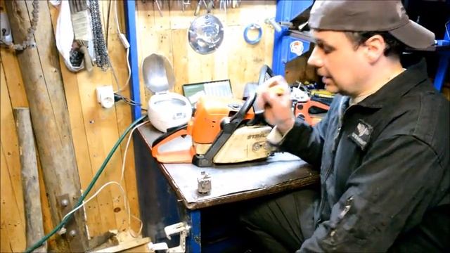 Настройка и регулировка карбюратора бензопилы смотреть онлайн