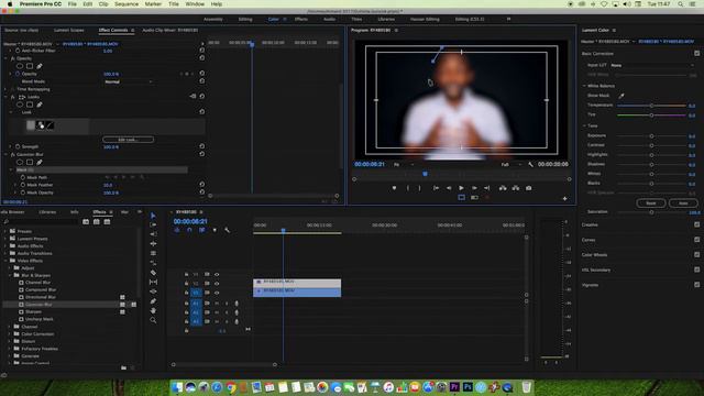 UBURYO BWO GUHISHA ISURA MURI PREMIERE PRO ( Blur a Face using Premiere Pro) смотреть онлайн