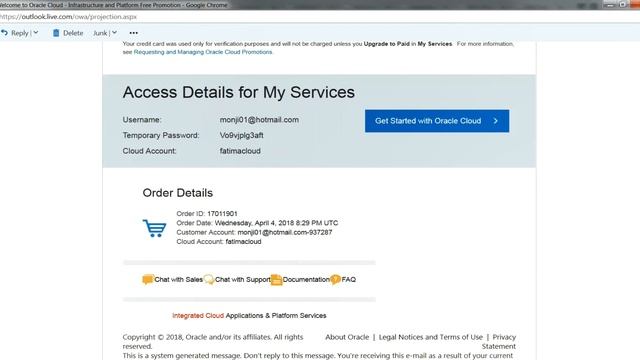 How to sign up for Oracle Cloud trial account смотреть онлайн