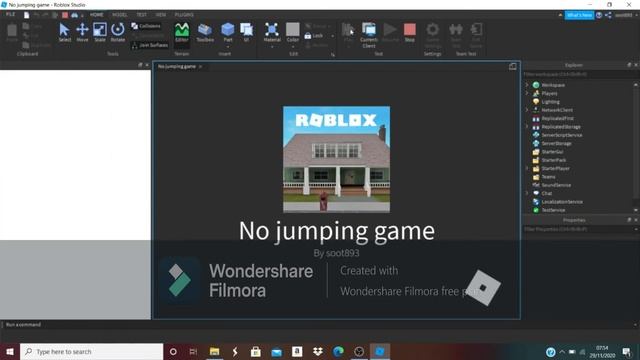 How to Disable Jump In your Roblox Game. смотреть онлайн