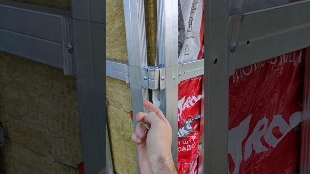 Оформление угла под отделку сайдингом. Каркас под сайдинг смотреть онлайн
