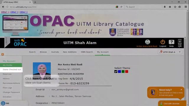 ONLINE BOOK RENEWAL -UiTM LIBRARY GUIDE смотреть онлайн