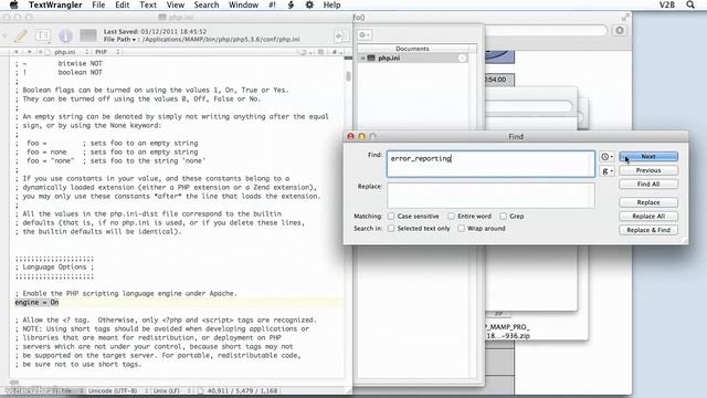 PHP Chapter 1.6 Changing Configuration Setting смотреть онлайн