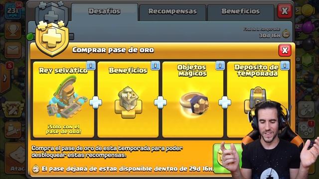 PASES de ORO MÁS BARATOS en CLASH of CLANS смотреть онлайн