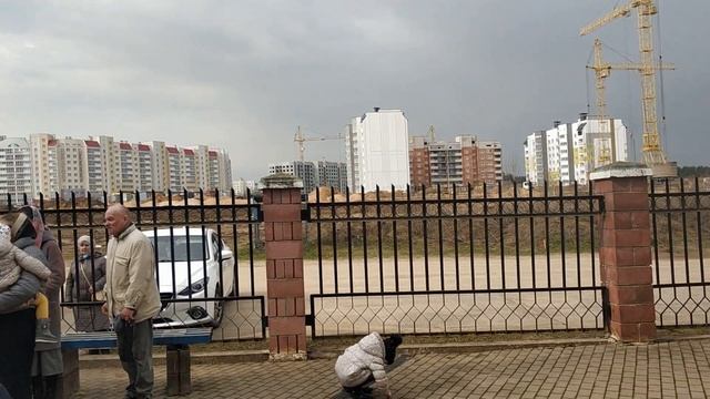 Молебное пение и Крестный ход в праздник Благовещения Пресвятой Богородицы. смотреть онлайн