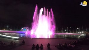 Шоу поющих фонтанов. Путешествие в вечерний Олимпийский парк в Сочи.