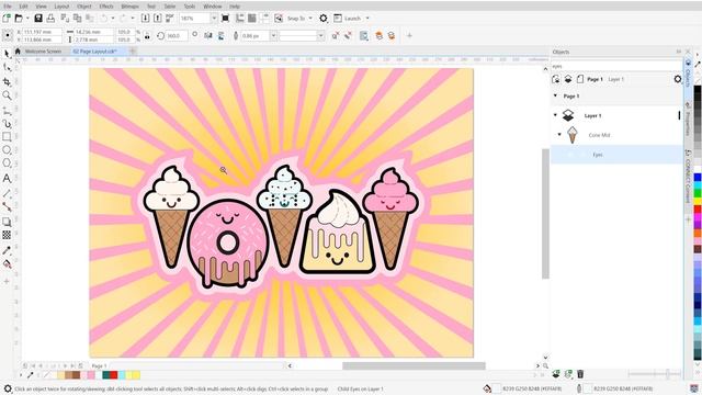 Objects Docker | CorelDRAW for Windows смотреть онлайн