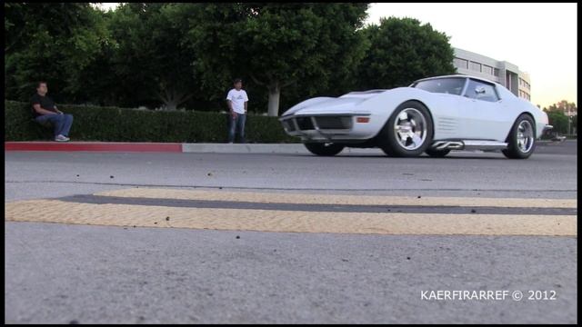Cars & Coffee - Ferrari 550 Maranello Track Car and Beautiful Red Porsche GT3 смотреть онлайн
