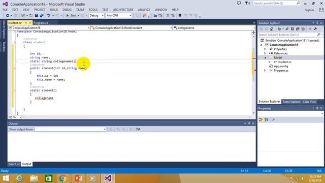 Static Constructor in C# смотреть онлайн