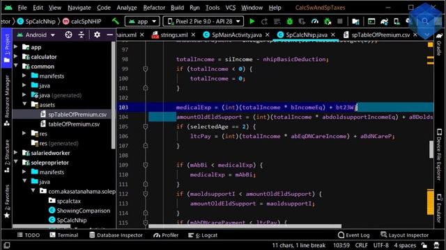 Part 12: Android App Calculates Income and Resident Taxes for sole proprietors and salaried workers смотреть онлайн