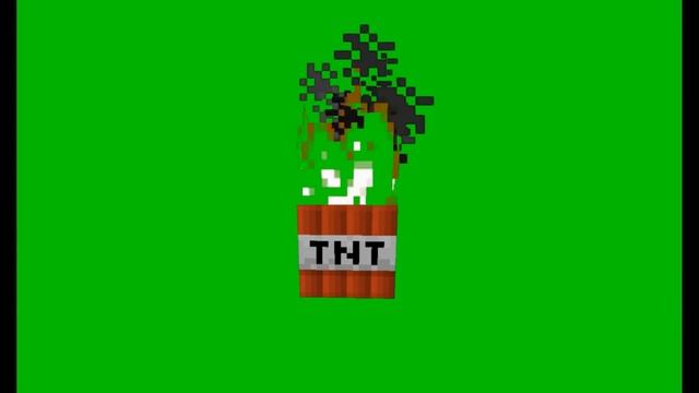 Футаж Взрыв Динамита Майнкрафт (tnt minecraft) смотреть онлайн