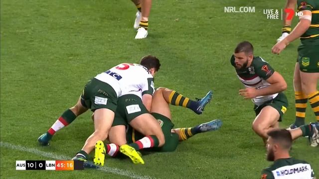 Australia v Lebanon | Match Highlights | 2017 Rugby League World Cup смотреть онлайн