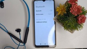 how to connect Bluetooth earphone in Redmi 9