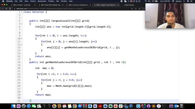 Weekly Contest 306 | Leetcode 2373 Largest Local Values in a Matrix| Easy Peasy Matrix смотреть онлайн