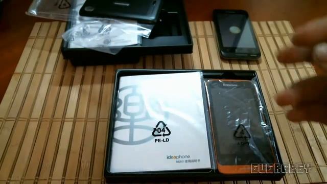 Распаковка с Aliexpress #17. Черный и оранжевый смартфон Lenovo A660 смотреть онлайн