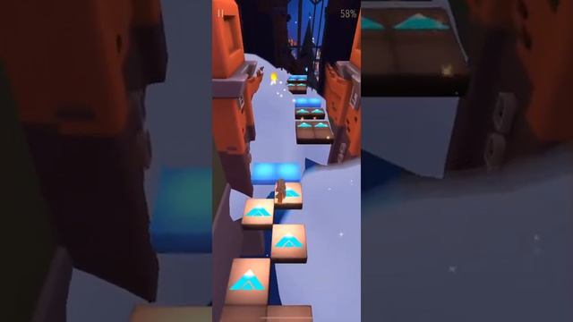Rolling Sky 2: Level 2 - Starry dream (Normal,3 Stars,All Gems,Crowns,100%) IOS Gameplay Walkthroug смотреть онлайн