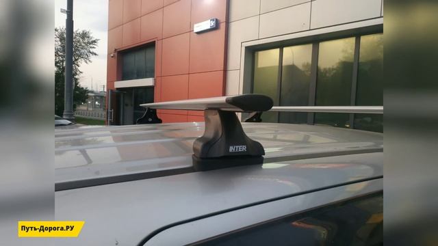 Багажник на крышу Inter для Mitsubishi ASX 2010-2020 (в штатные места) смотреть онлайн