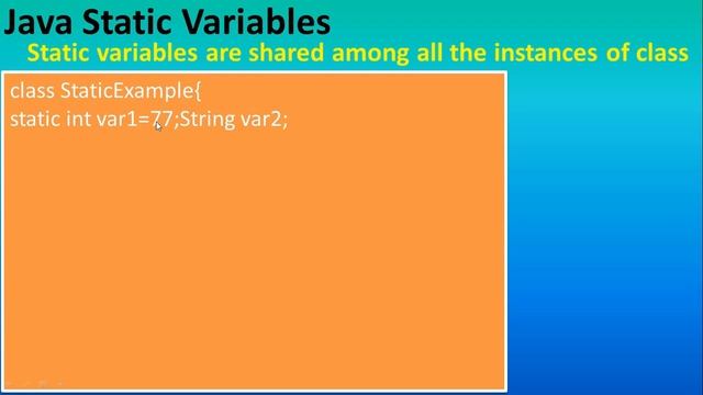 static keyword in JAVA,#43 смотреть онлайн