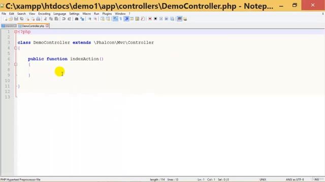 4 Phalcon PHP Stucture - Controllers (Video 6 of 18) смотреть онлайн