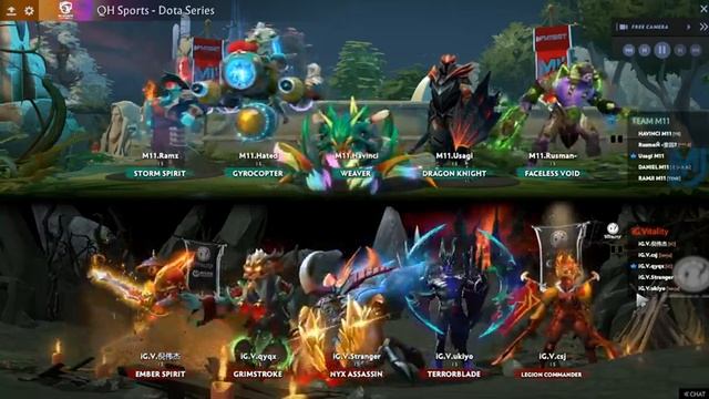 R5, Team M11 VS IG.Vitality (BO2) | QH Sports Dota Series 4 | Cast By @lashafeya смотреть онлайн