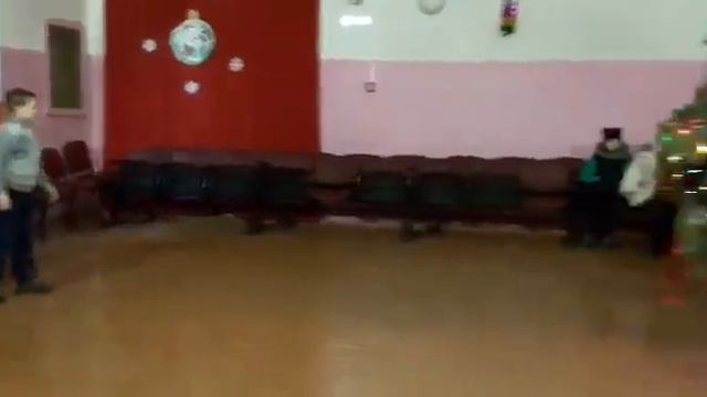 Детский новогодний утренник в ДК с.Б.Попово. смотреть онлайн