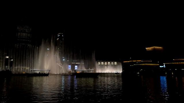 Танцующий фонтан в Дубае - смотреть онлайн