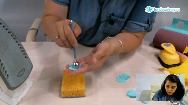 Розы-малышки из фоамирана [вебинар 2019]