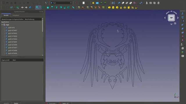 SVG erstellen um in Freecad damit weiter arbeiten zu können смотреть онлайн