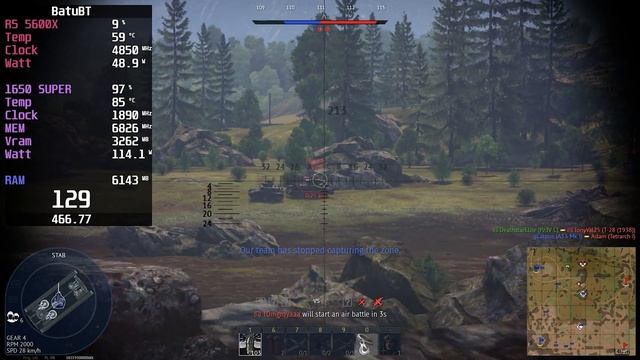 War Thunder | GTX 1650 SUPER смотреть онлайн