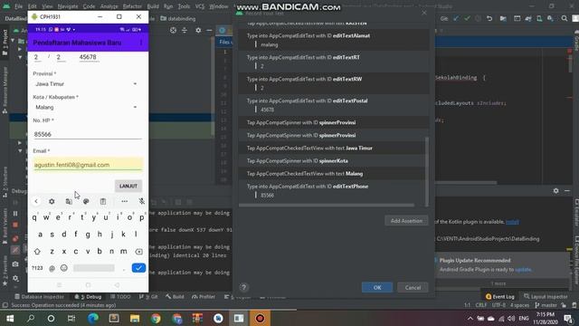Pengujian Perangkat Lunak Menggunakan Espresso Test Pada Android Studio смотреть онлайн