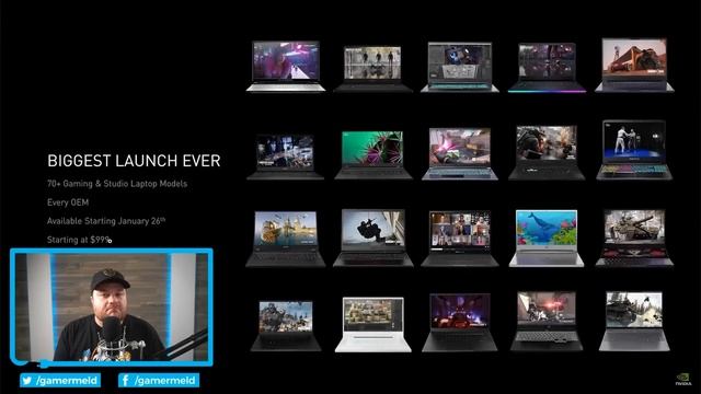 Nvidia Announced NEW GPUs From Desktop To Mobile! смотреть онлайн