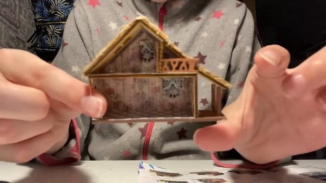 Сборка домика в коробке/roombox