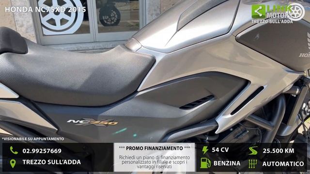 HONDA NC750 X DCT ABS 2015